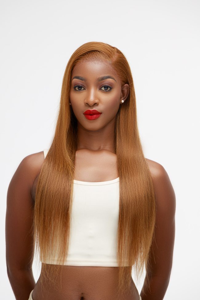 Brazilian Straight Honey Blonde Lace Wig