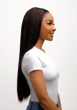 22″ Full Frontal Vietnamese Straight Wig