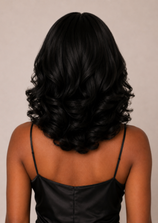 Merilyn – 12″ Bouncy Curl 5×5 Double Drawn Bob
