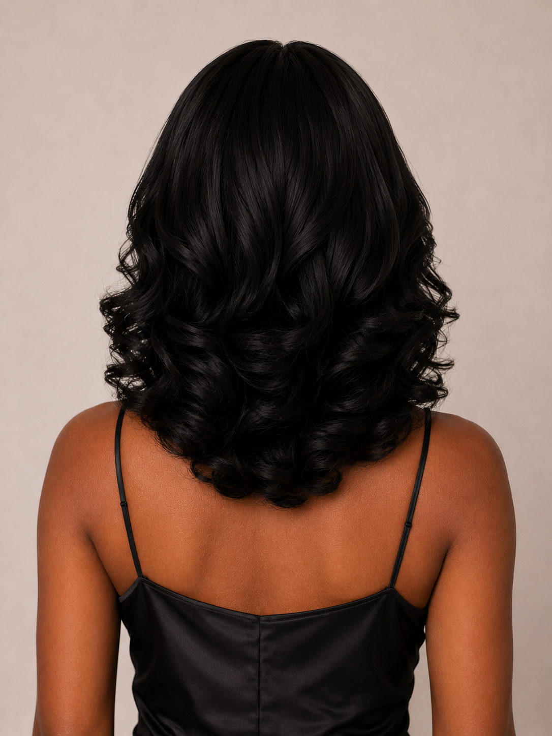 Merilyn - 12" Bouncy Curl 5x5 Double Drawn Bob - Image 2